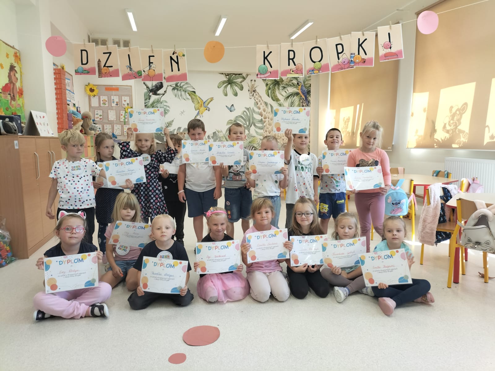 Dzień Kropki - prace plastyczne