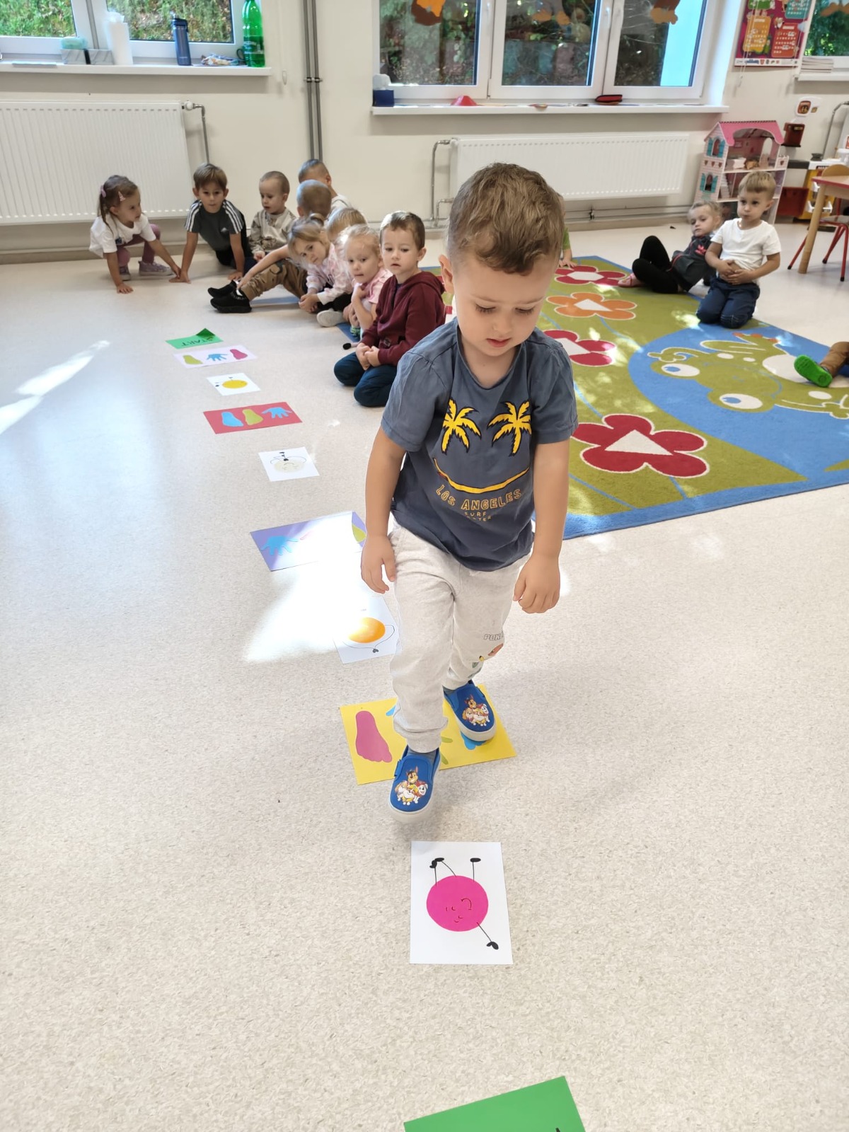 Zabawy ruchowe z kropkami