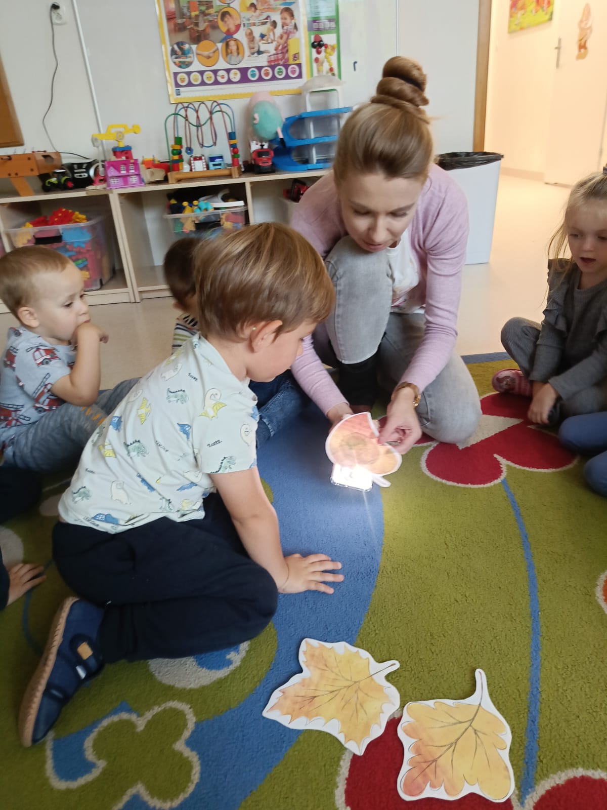 Zabawy z Panią Jesień