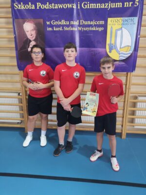 Miniaturka artykułu Międzygminny Drużynowy Turniej Tenisa Stołowego – Gródek nad Dunajcem