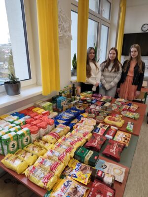 Miniaturka artykułu Zbiórka darów zorganizowana przez Szkolne Centrum Wolontariatu zakończona